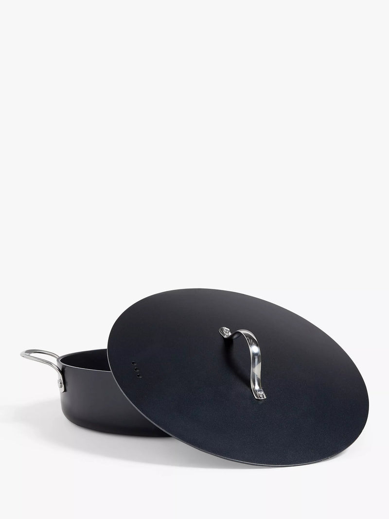 John Lewis aluminium ceramic non-stick shallow casserole 28cm, UK version