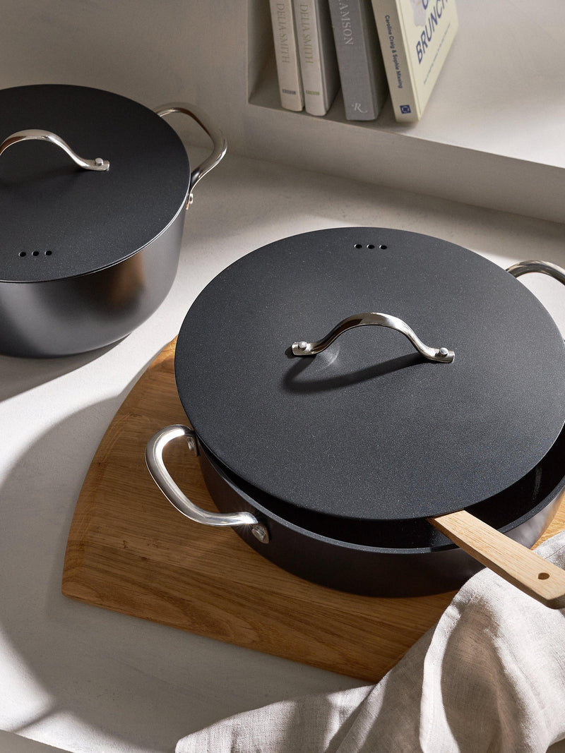 John Lewis aluminium ceramic non-stick shallow casserole 28cm, UK version