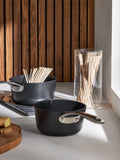 John Lewis ceramic non-stick saucepan 1.3 litre, imported from the UK