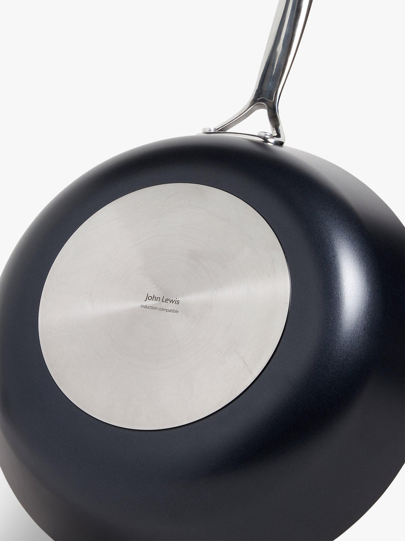 John Lewis aluminium ceramic non-stick wok 30cm, UK version