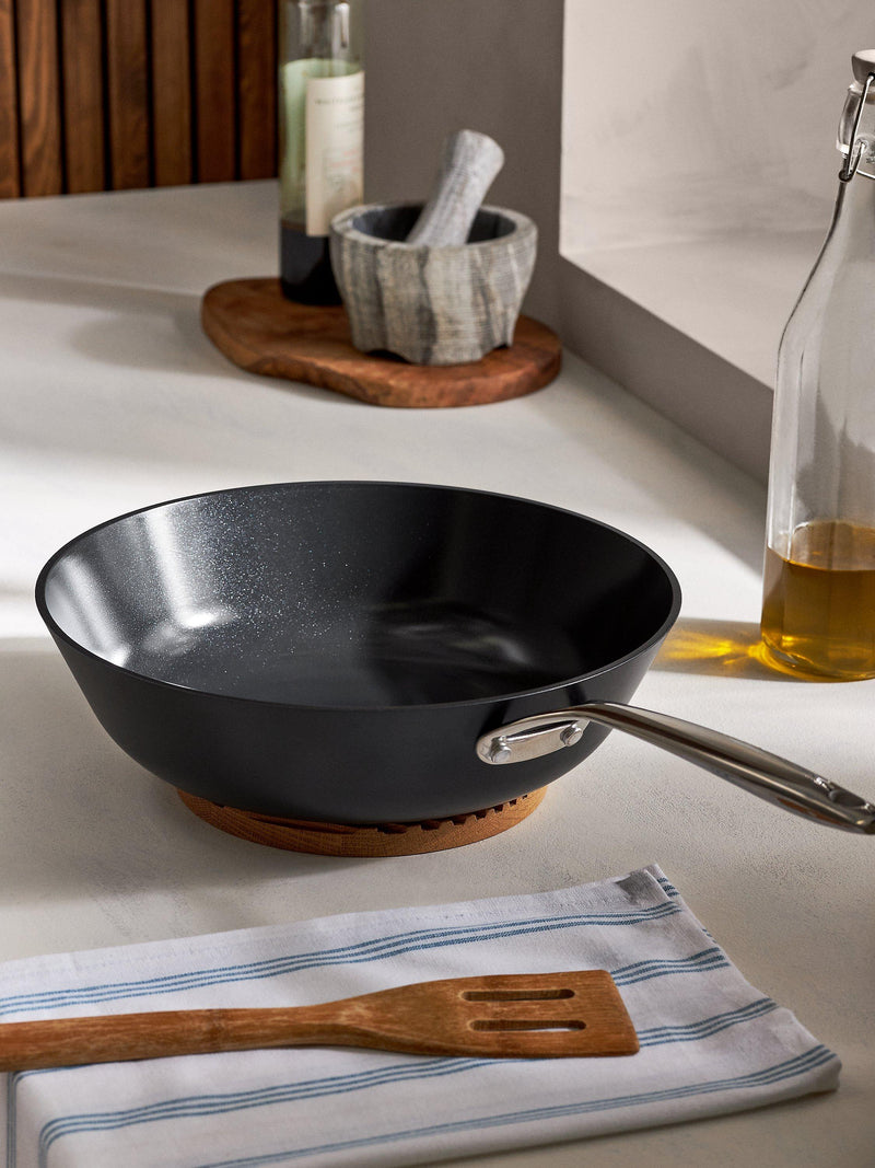 John Lewis aluminium ceramic non-stick wok 30cm, UK version