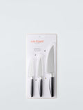 John Lewis kitchen knife set 3 piece (British brand)