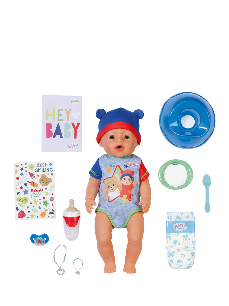 Baby Born Jonas baby doll 43cm, imported from the UK