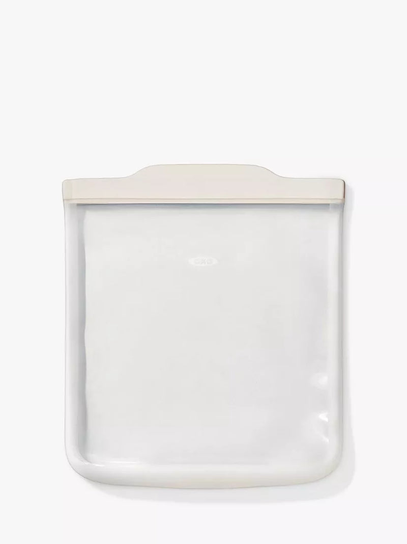 OXO Good Grips silicone bag 1.8L clear - British product