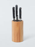 John Lewis oak knife block universal size, imported from the UK