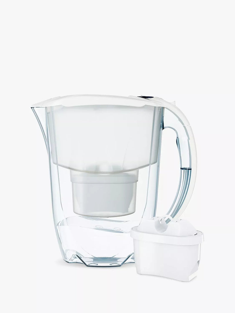 Aquaphor water filter jug Amethyst 2.8L white, imported from the UK