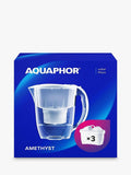 Aquaphor water filter jug Amethyst 2.8L white, imported from the UK