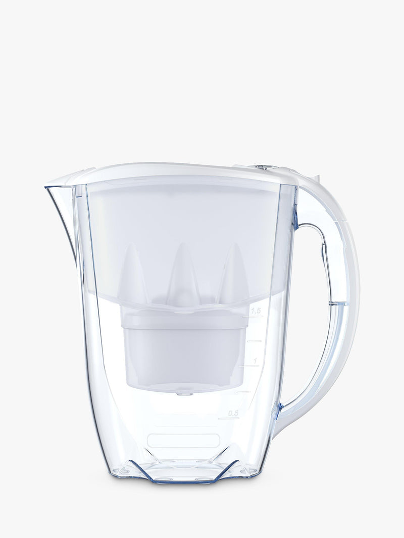 Aquaphor water filter jug Amethyst 2.8L white, imported from the UK