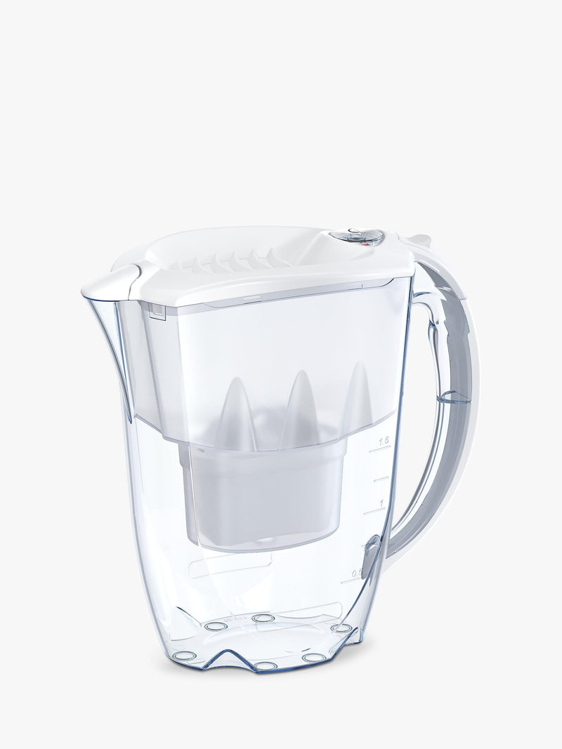Aquaphor water filter jug Amethyst 2.8L white, imported from the UK