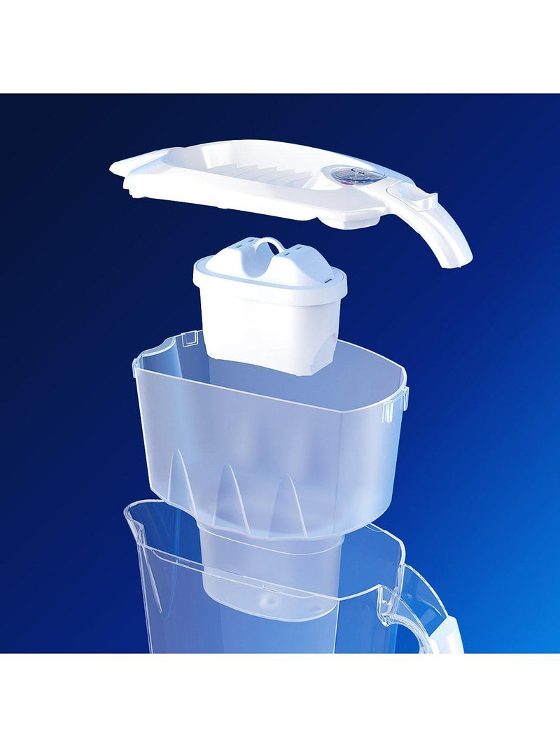 Aquaphor water filter jug Amethyst 2.8L white, imported from the UK