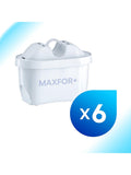Aquaphor MAXFOR+ water filter cartridges pack of 6 - British product