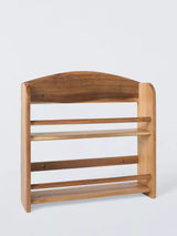 John Lewis John Lewis Acacia Wood Spice Rack, 12 Jars- Buy online at McGrocer