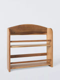 John Lewis acacia wood spice rack for 12 jars (British brand)