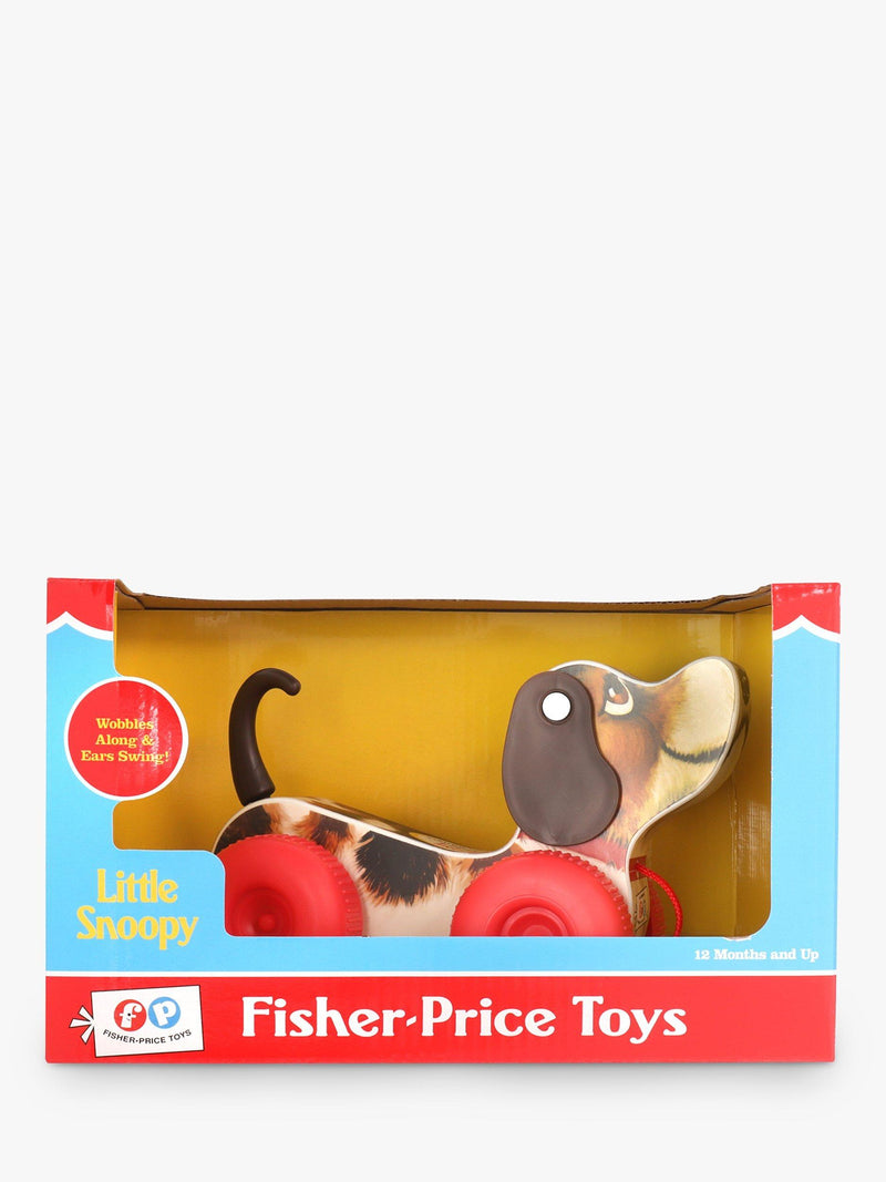 Fisher Price Little Snoopy pull-along toy - British product