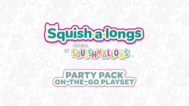 Squishmallows Squishalongs playset with mini Squishmallows (British brand)