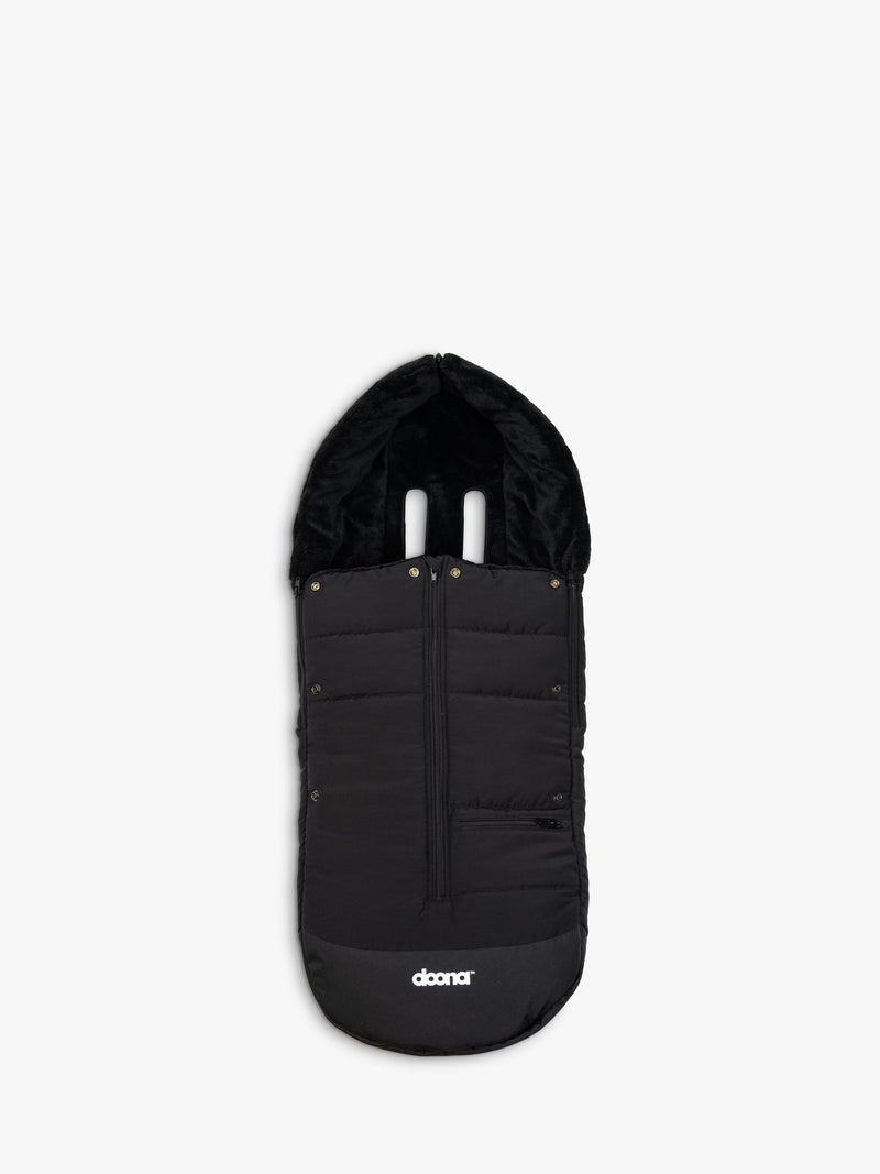 Doona Footmuff Cover Black, imported from the UK
