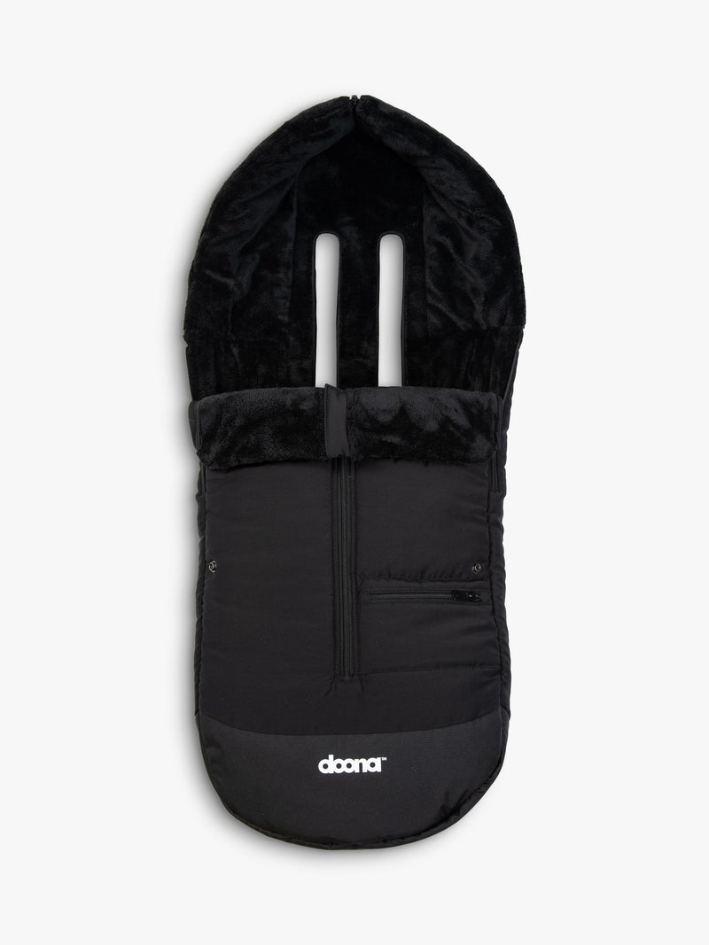 Doona Footmuff Cover Black, imported from the UK