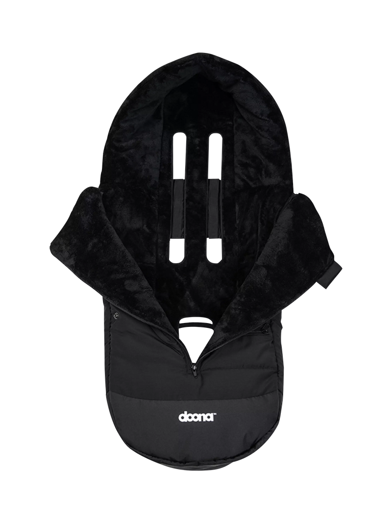 Doona Footmuff Cover Black, imported from the UK