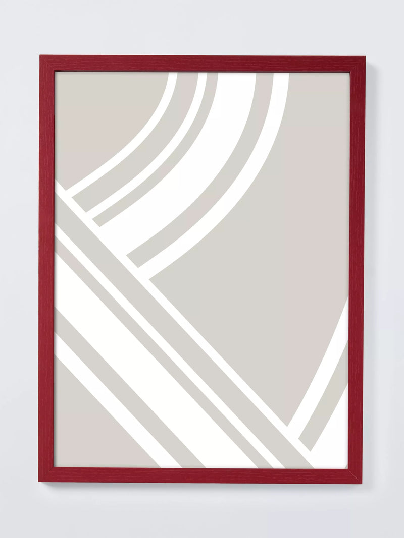 John Lewis poster frame deep red 12x16 inch (British brand)