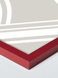 John Lewis poster frame deep red 12x16 inch (British brand)