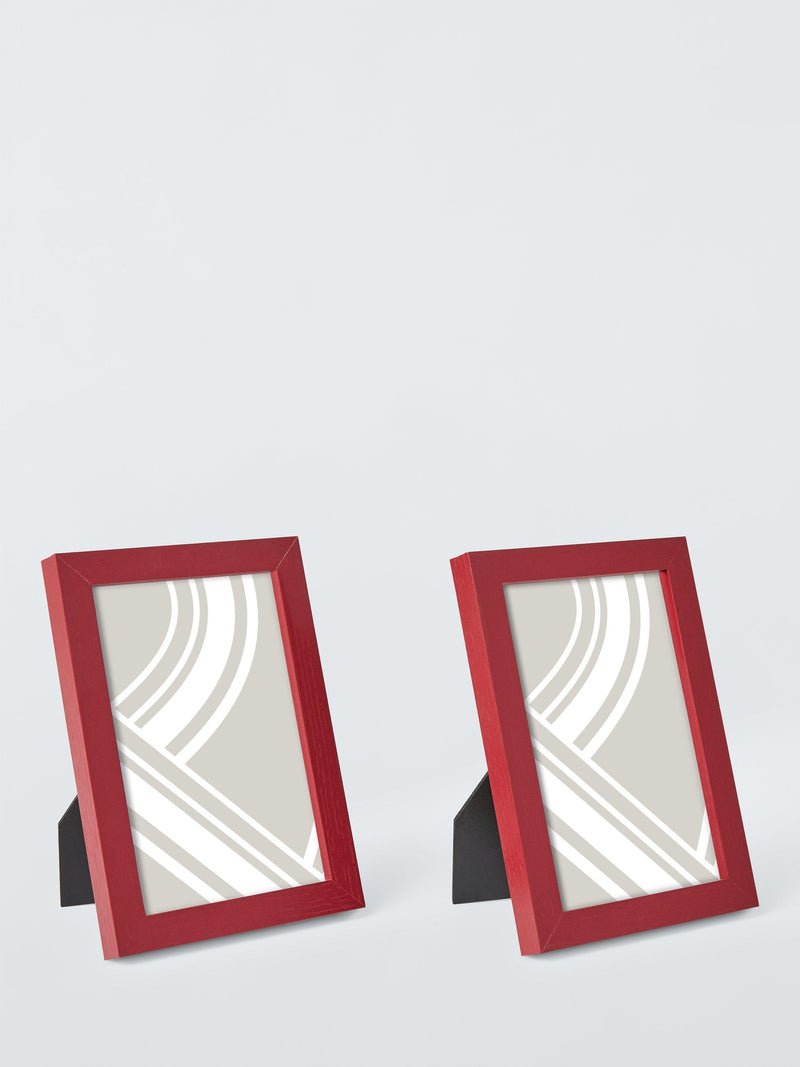 John Lewis photo frame set deep red 4x6 inches, UK version