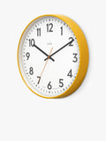 Acctim analogue wall clock with colourful case and Arabic numerals, 30cm - British product