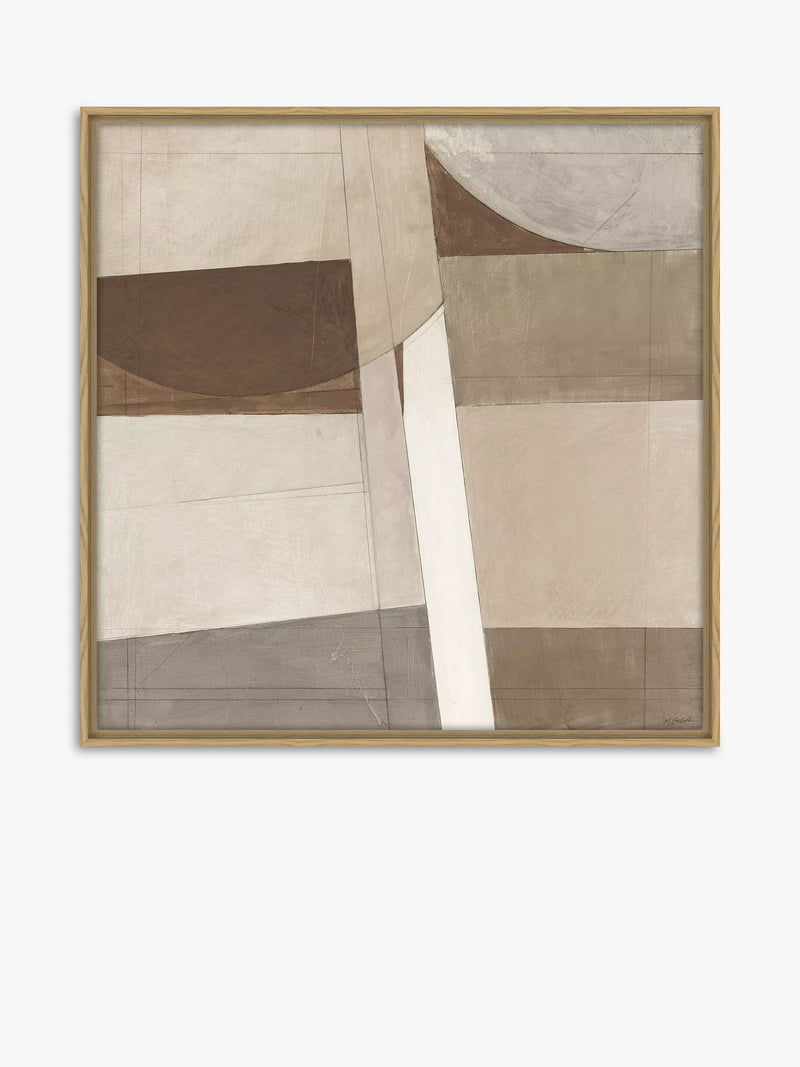 John Lewis abstract framed canvas print 84x84cm - British product