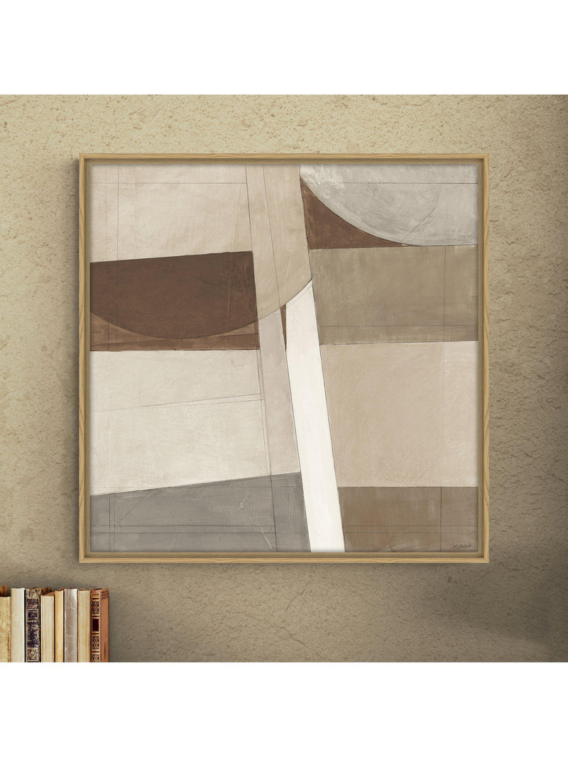 John Lewis abstract framed canvas print 84x84cm - British product