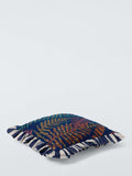 John Lewis Ferns Frill cushion in multi colours, UK version
