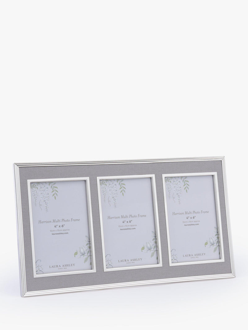 Laura Ashley Harrison triple photo frame for 4x6 photos, UK version