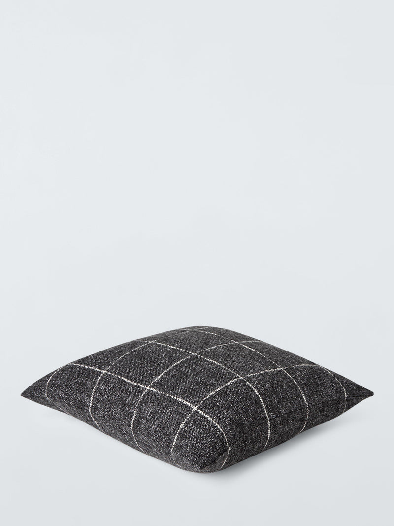 John Lewis cushion Window Check Sand 50x50cm - British product