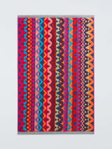 John Lewis Margo Selby Morecambe Bath Mat, Red- Buy online at McGrocer