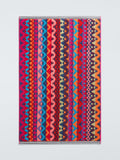 Margo Selby red bath mat, imported from the UK