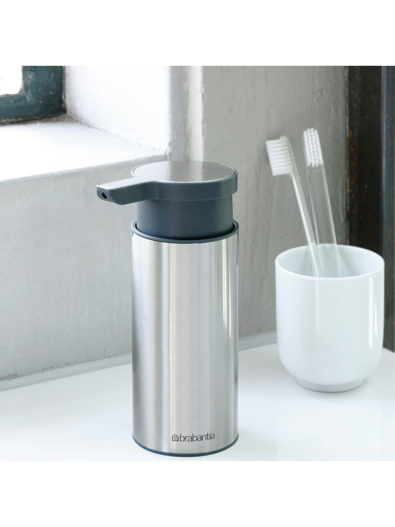Brabantia Profile soap dispenser 180ml Matt Steel, UK version