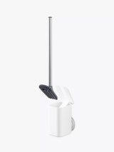 John Lewis Umbra Flex Adhesive Toilet Brush and Holder, White- Buy online at McGrocer