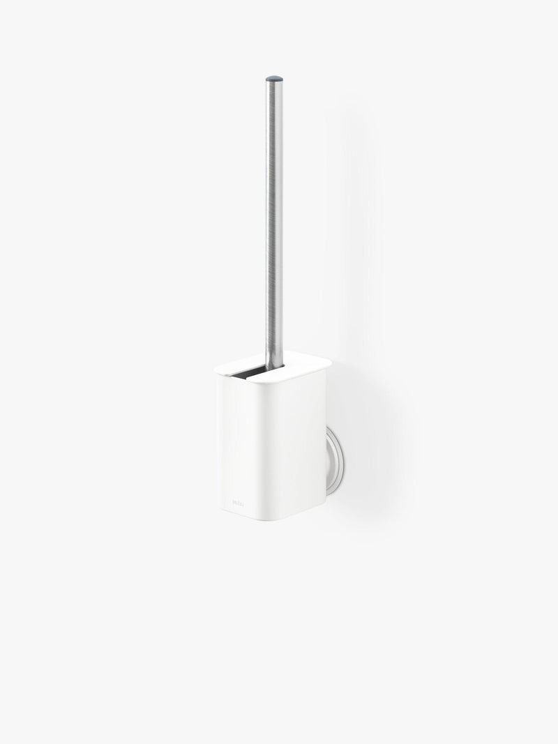 Umbra toilet brush and holder in white (British brand)