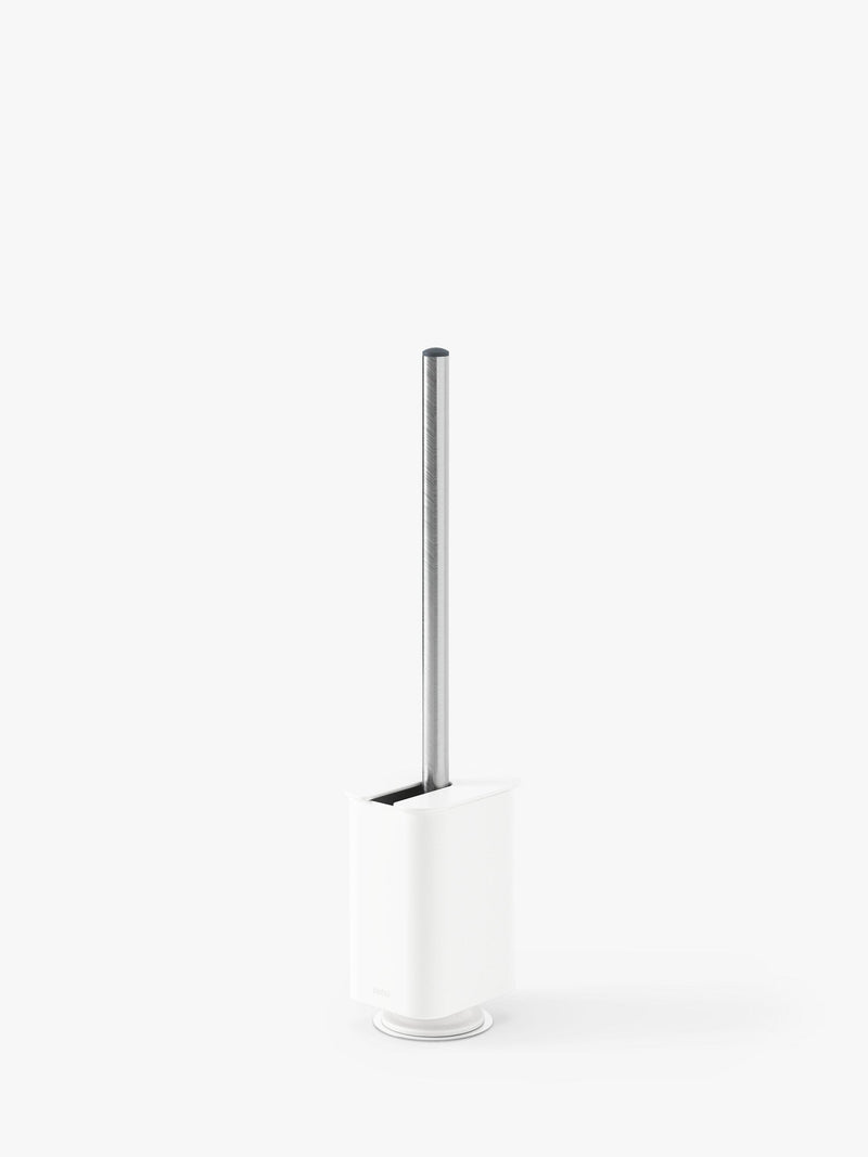 Umbra toilet brush and holder in white (British brand)