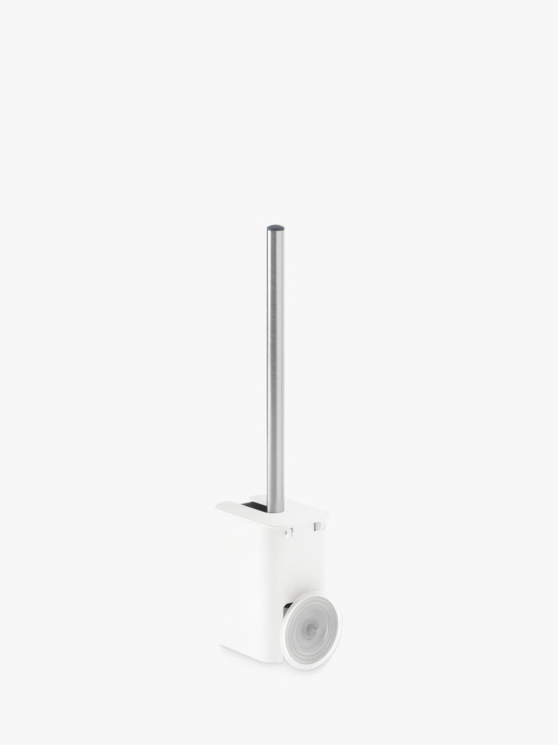 Umbra toilet brush and holder in white (British brand)