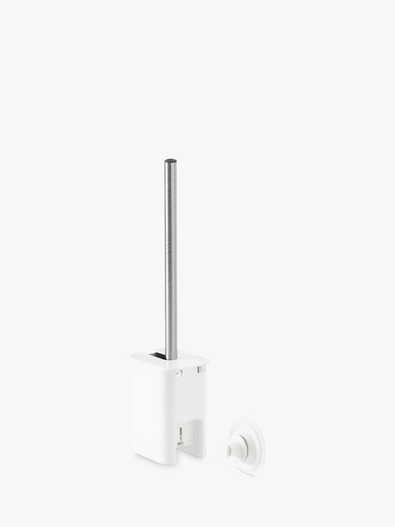 Umbra toilet brush and holder in white (British brand)