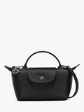 Longchamp Le Pliage Xtra XS cowhide leather pouch (British brand)