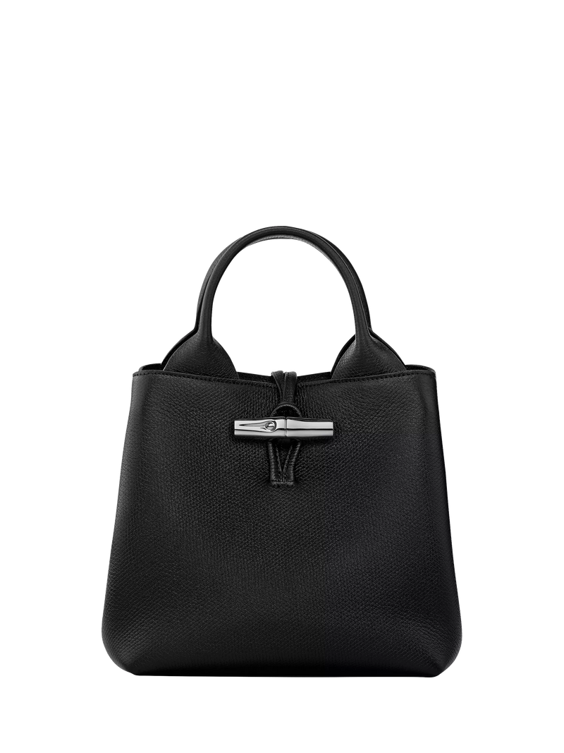 Longchamp Le Roseau small crossbody bag in cowhide leather, UK version