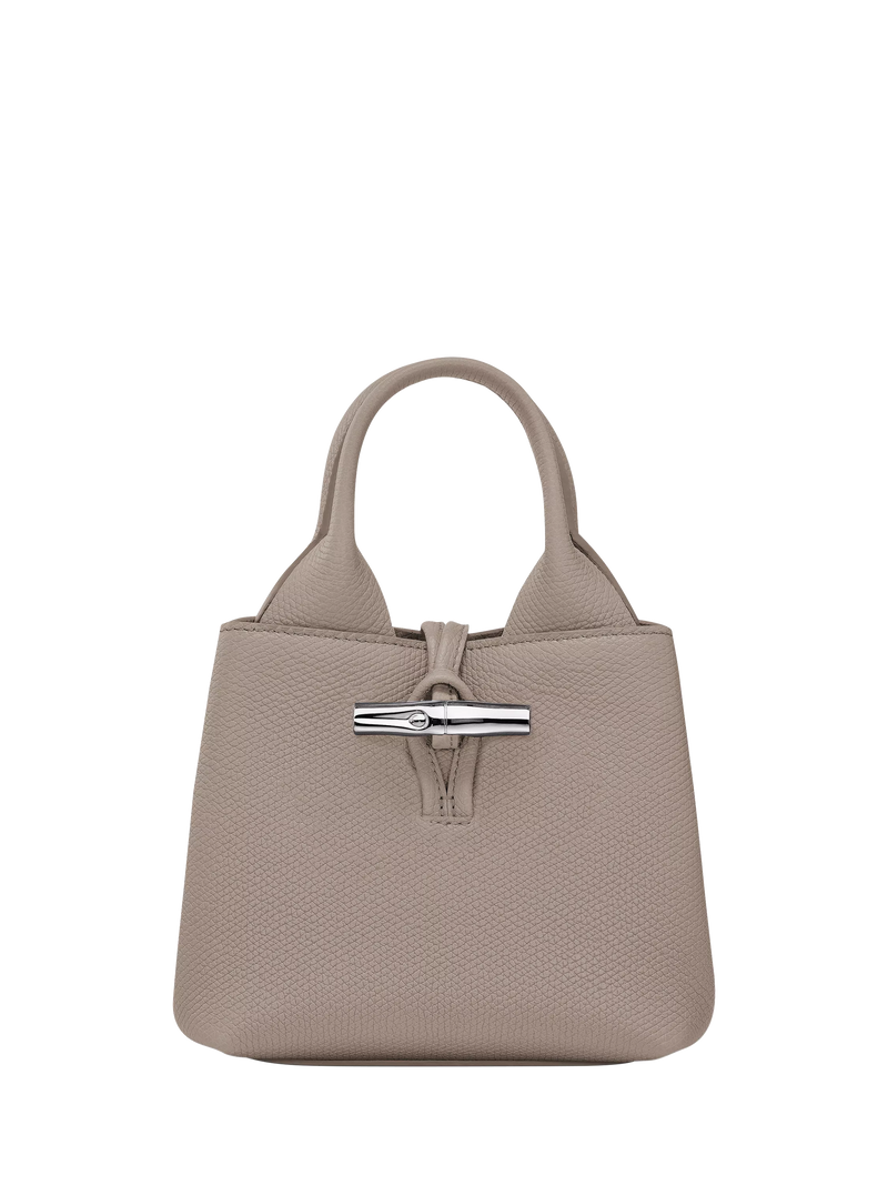 Longchamp Le Roseau XS Grained Leather Crossbody Bag