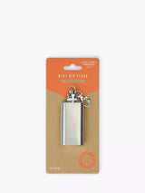 John Lewis Gentlemen's Hardware Mini Stainless Steel Hip Flask 28ml- Buy online at McGrocer