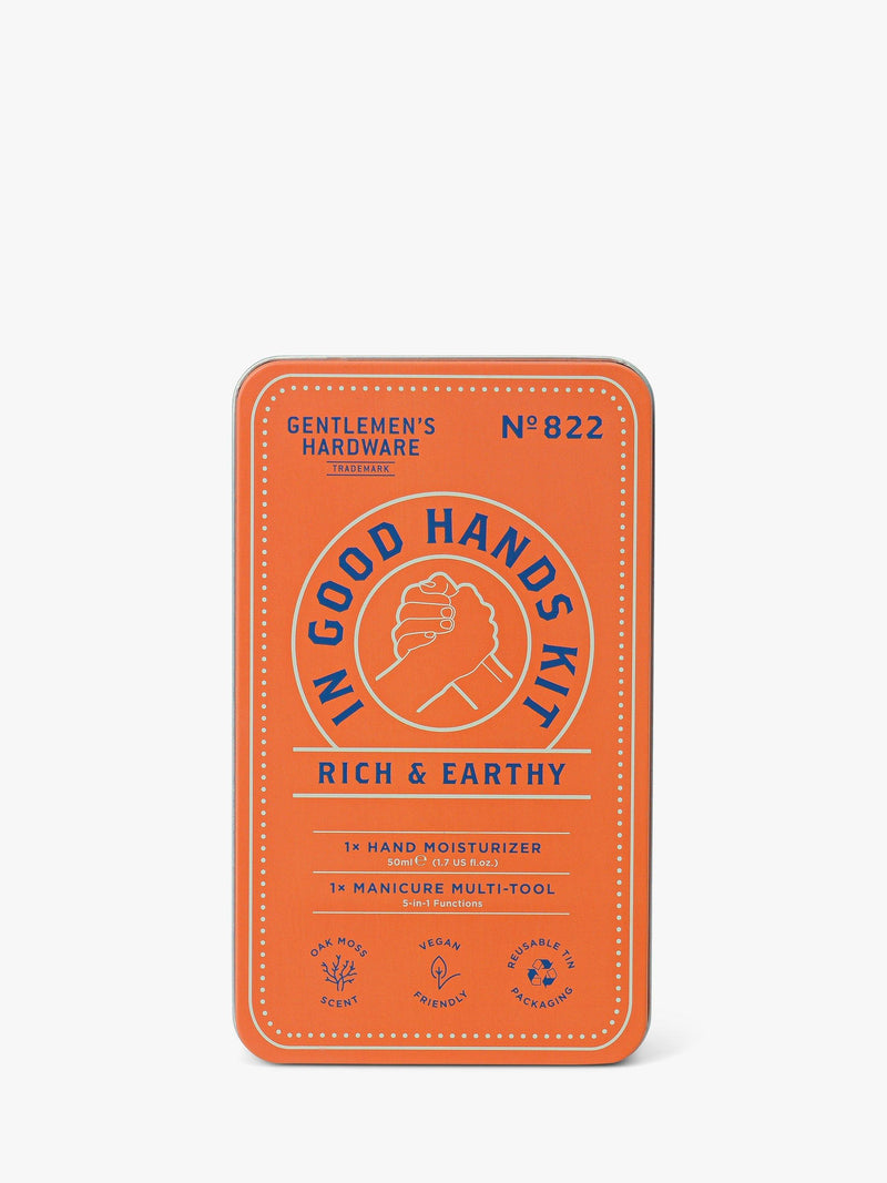 Gentlemen's Hardware Hand Care Kit Oak Moss 50ml, UK version