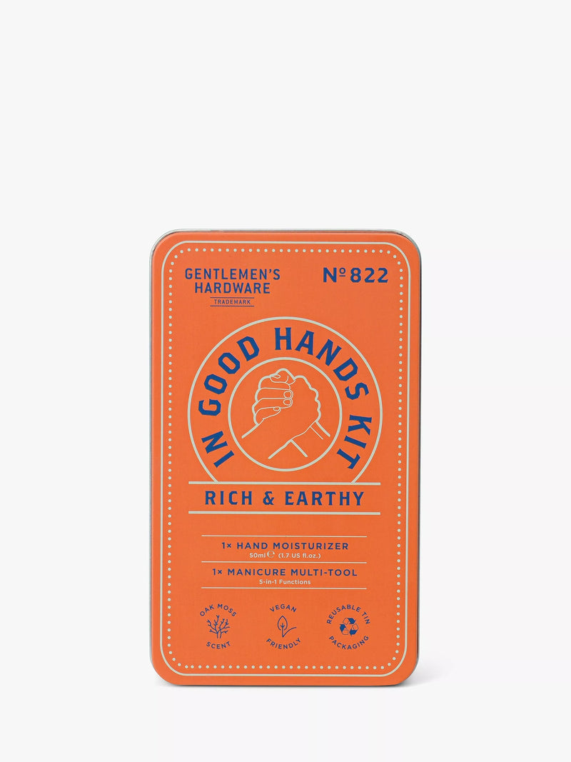 Gentlemen's Hardware Hand Care Kit Oak Moss 50ml, UK version