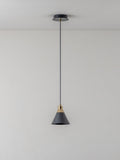 houseof cone pendant ceiling light adjustable drop 89cm - British product