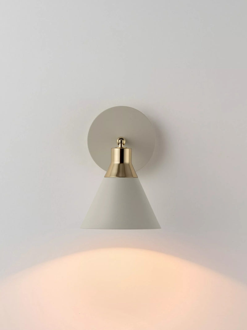 houseof adjustable cone wall light 20cm - British product