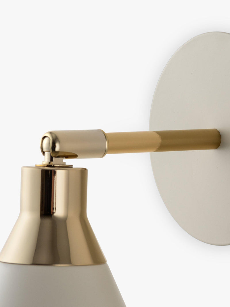 houseof adjustable cone wall light 20cm - British product