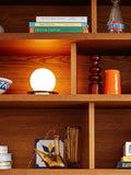 houseof Opal Disk rechargeable table lamp brass (British brand)