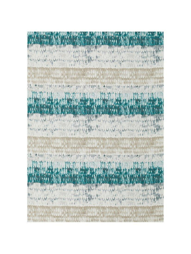 Harlequin Pontia furnishing fabric in Emerald/Stone - British product